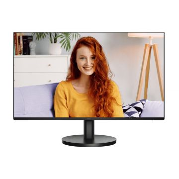 Monitor Full HD AOC 24B3HA2, diagonala 23.8 inch (60.45cm), 2 difuzoare, 1x VGA, 1x HDMI