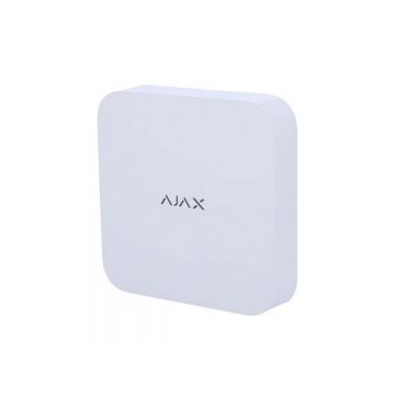 NVR 16 canale, 8MP 4K, stocare 1x SATA 16TB, 100Mbps, compatibil ONVIF, Ethernet, Bluetooth, IP20 Ajax NVR16(W)-70934