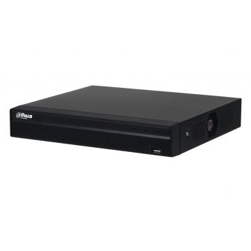 NVR Dahua 8 canale, suport camere 12MP, decodare 4K, AI SMD Plus, H.265, 1 slot SATA pana la 20TB, 160 Mbps, audio RCA, 2 porturi LAN, 12VDC, NVR4108HS-2N-4KS3