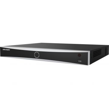 NVR Hikvision 8 canale, 4K, AcuSeek/AcuSearch, 2×SATA, H.265+, functii AI, DS-7608NXI-I2/VPro