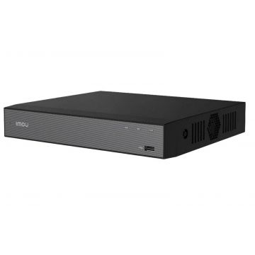 NVR IP IMOU 18 canale, fara PoE, 4K UHD, AI detectie miscare/persoana/vehicul, 1xHDD slot pana la 16TB, NVR-N118-8A0E