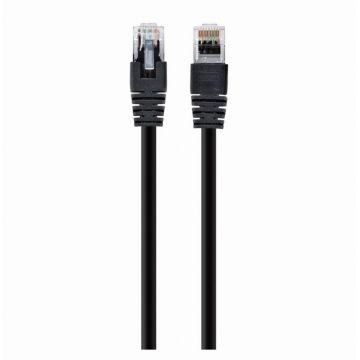 Patch Cord UTP CAT5 E, CCA, 0.25m, negru, AWG26, SP-PT-CAT5-0.25M-BK