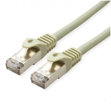 Patchcord S/FTP Cat 6A, 1 Metru, Gri, SAFER, SFTP6A-1M