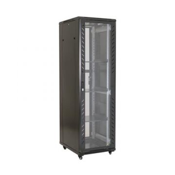 Rack podea 47U, 19 inch, 800x1000, capacitate 800kg, IP20, negru, ASYTECH Networking ASY-47U-8010S