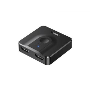 Switch HDMI 2 canale, 4K, 60Hz, indicatori LED, IP54, Ugreen CM217