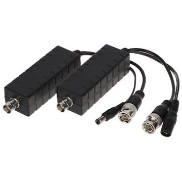 Videobalun cu alimentare prin coaxial PoC POC-H201
