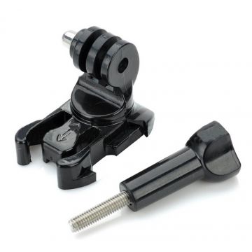 Adaptor quick-release rotativ 360 grade cu surub 55mm pentru GoPro Hero / SJCAM / Xiaomi GP218B