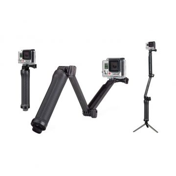 Brat multifunctional compatibil GoPro 3-way pentru GoPro SJCAM Xiaomi GP217