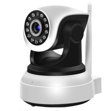 Camera de Supraveghere Interior IP Wireless Techstar® RL-22 Pan / Tilt HD 720P Leduri Infrarosu IoS si Android