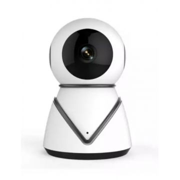 Camera de Supraveghere IP Wireless, HD, conectare telefon, camera 1.0MP, rotire automata