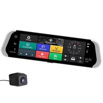 Camera Video Auto Dubla tip Oglinda, Vodoo 10 inch MK6735 4G, Android OS, Touchscreen, Navi, Quad Core, 16GB