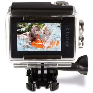 Camera video de actiune Waterproof, Alb
