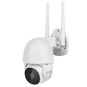 Camera Wi-Fi exterioara KrugerMatz Connect C30, rezolutie Full HD, rezistenta la apa, difuzor si microfon incorporat