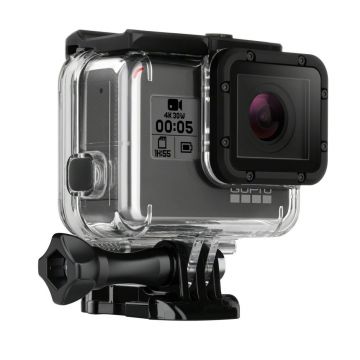 Carcasa protectie waterproof Tech-Protect pentru camere video sport GoPro Hero 5/6/7, Transparent