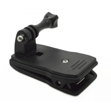 Clema zimtata cu rotire 360 si patina quick-release pentru GoPro Hero GP154B