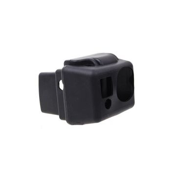 Husa din silicon pentru GoPro Hero 2 cu spatiu si parasolar pentru LCD BacPac