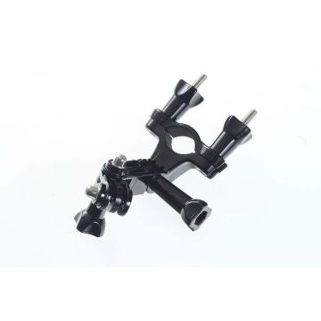 Prindere bicicleta GoPro compatibila GoPro Handlebar/Seatpost/Pole Mount + Brat extensie 3 way pivot arm GP02