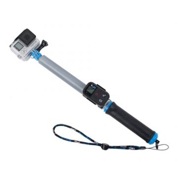 Selfie-stick monopied Aluminiu cu suport telecomanda 37-86cm compatibil GoPro GP262