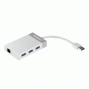 Adaptor USB 3.0 la Gigabit'Hub USB - TRENDnet TU3-ETGH3
