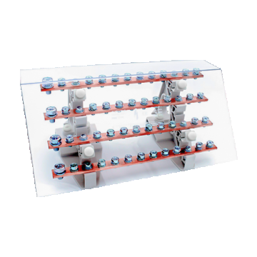 Bloc de distributie electrica, 4 poli, 200A - Plastim PDB4200