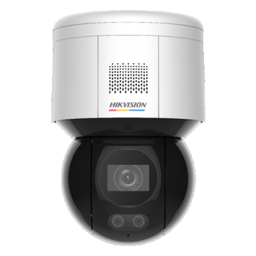 Camera ColorVu PT, 4 MP, lentila 4mm, WL 30m, Audio, Alarma, PoE, WiFi, IP66 - HIKVISION DS-2DE3A400BW-DE-W(F1)(T5)