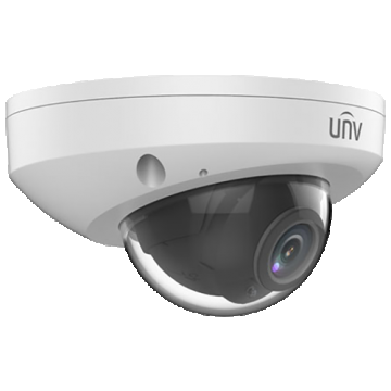 Camera IP, 4MP, lentila 2.8mm, IR30m, Audio, PoE, IP67, IK10 - UNV IPC314SB-ADF28K-I0