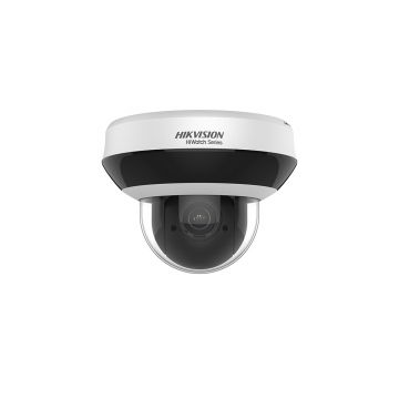 Camera supraveghere IP Dome PTZ Hikvision HiWatch HWP-N2404IH-DE3F, 4MP, IR 20 m, 2.8 - 12 mm, motorizat, slot card, detectie miscare, PoE