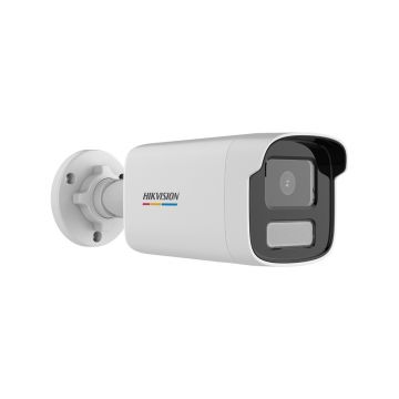 Camera supraveghere IP exterior Hikvision ColorVu DS-2CD1T47G0-L, 4MP, lumina alba 50 m, 4 mm, PoE