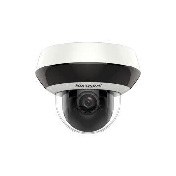 Camera supraveghere IP Wi-Fi Speed Dome PTZ Hikvision DarkFighter DS-2DE2A204IW-DE3W, 2 MP, 2.8 - 12 mm, IR 20 m, PoE, slot card, microfon