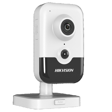 Camera supraveghere Wi-Fi Cube IP 2.0MP, lentila 2.0mm, AUDIO bidirectional, IR 10m, PIR, SD-card - HIKVISION DS-2CD2421G0-IW-2.0mm