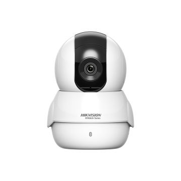 Camera supraveghere wireless IP WiFi Hikvision HiWatch HWC-P120-D/W2.0W, 2MP, IR 10 m, 2.0 mm, detectare miscare, slot card, microfon