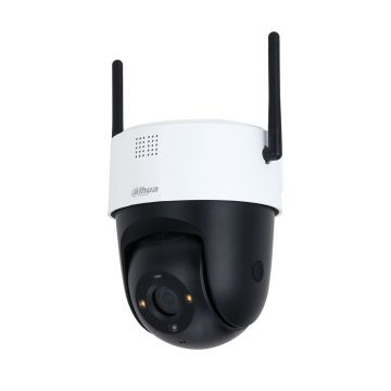 Camera supraveghere wireless IP WiFi PT cu iluminare duala Dahua Full Color SD2A200-GN-AW-PV, 2 MP, lumina alba/IR 30 m, 4 mm, microfon, slot card