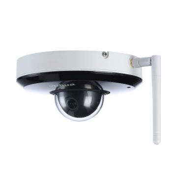 Camera supraveghere wireless IP WiFi PTZ WizSense Starlight Dahua SD1A404XB-GNR-W, 4 MP, IR 15 m, 2.8-12 mm, 4x, microfon, slot card