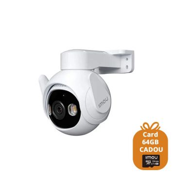 Camera supraveghere wireless WiFi PT Imou Active Deterrence Cruiser 2, 5 MP, 3.6 mm, lumina alba 30 m, sirena, spotlight, microfon, difuzor