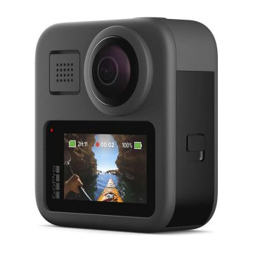 Camera video pentru sportivi GoPro Max 360, 6K, WiFi, GPS, 6 microfoane