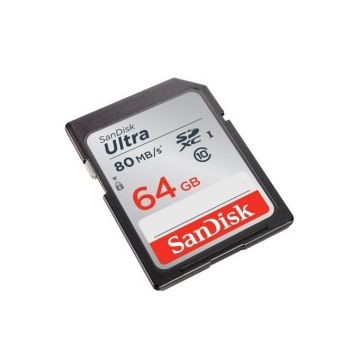 CARD DE MEMORIE SD-10/64-SAND UHS-I, SDXC 64 GB SANDISK