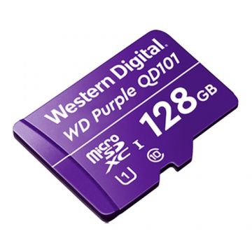Card MicroSD 128GB'seria Purple Ultra Endurance - Western Digital WDD128G1P0C