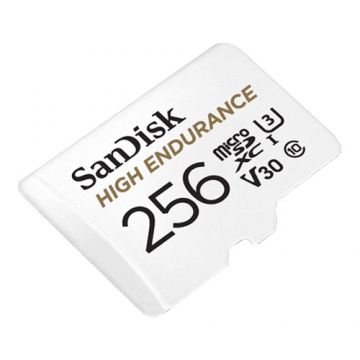 Card MicroSD 256GB'seria HIGH Endurance - SanDisk SDSQQNR-256G-GN6IA