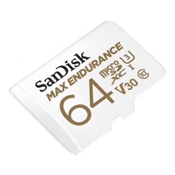 Card MicroSD 64GB'seria MAX Endurance - SanDisk SDSQQVR-064G-GN6IA