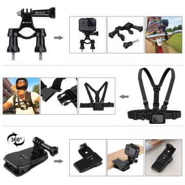 Bat why Perth Kit 50+1 Accesorii PKT39 Puluz pentru Camera Video Sport DJI Osmo Action, GoPro, Cutie Depozitare, Negru - Camera-Video.ro Bat why Perth Kit 50+1 Accesorii PKT39 Puluz pentru Camera Video Sport DJI Osmo Action, GoPro, Cutie Depozitare, Negru - Camera-Video.ro