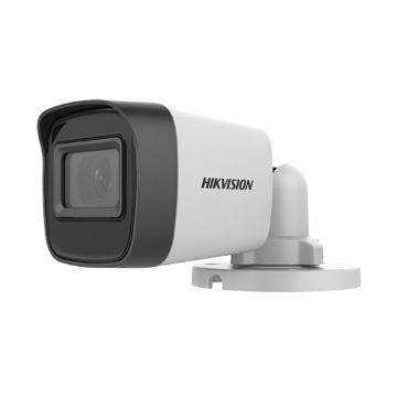 Kit Camera supraveghere exterior Hikvision DS-2CE16D0T-ITF2C, 2 MP, IR 30 m, 2.8 mm + alimentator