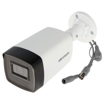 Kit Camera supraveghere exterior Hikvision DS-2CE17H0T-IT3F2C, 5 MP, 2.8 mm, IR 40 m