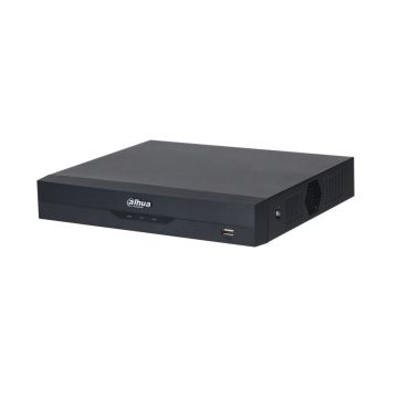 Kit supraveghere 4 camere basic 5 MP, IR 30 M, lentila fixa de 2.8mm, DVR 4 canale, Dahua cu Wizsense, inteligenta artificiala