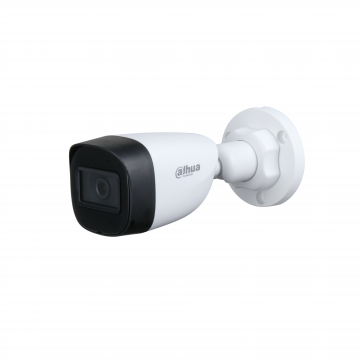 Kit supraveghere basic Dahua 4 camere 5MP, IR 30m, lentila fixa 2.8mm, DVR 4 canale, inteligenta artificiala