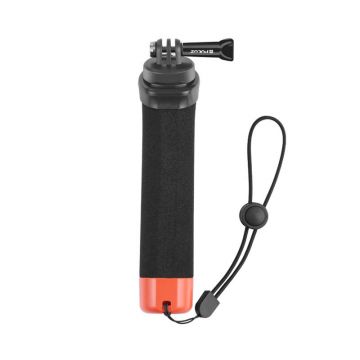 Maner plutitor cu snur PU561E Puluz pentru camere video sport Negru