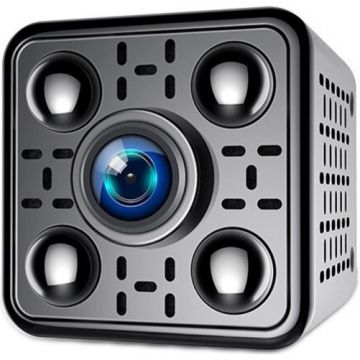 Mini Camera Spion iUni IP35i, Wi-Fi, Vizualizare 4K, Detectie Miscare, Night Vision