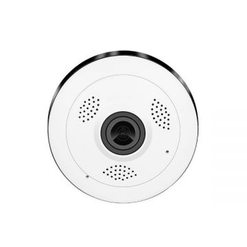 Mini camera spion panoramica IP, cu unghi de filmare de 360 de grade