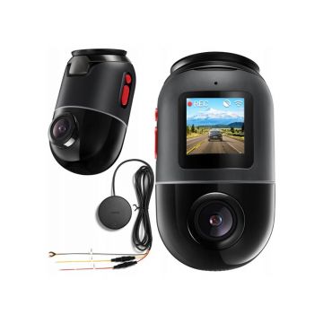 Pachet Camera auto 70mai Omni 360 Dash Cam 64GB+Kit 70mai 4G Hardwire