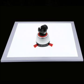 Panou LED PU5138EU Puluz pentru Camera Foto/Video, Fotografie/Filmulete produse fara umbra, Lumina reglabila, Alb