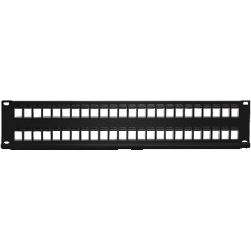 Patch Panel 48 porturi blank keystone 2U - TRENDnet TC-KP48